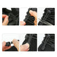 2 Pairs Elastic No Tie Shoelaces with Spring Lock for Adults and Seniors Easy On and Off