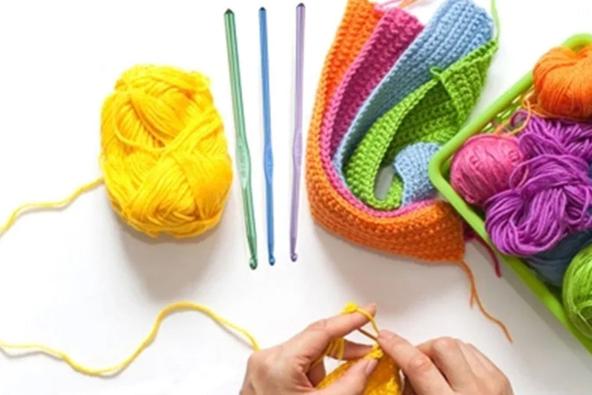 72-Piece Crochet Hooks Set with Knitting Needles and Sewing Tools for DIY with Storage Bag