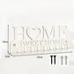 10 Hook Iron Wall Mounted Key Holder Door Back Hanging Storage Rack