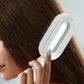 2Pcs Self Cleaning Hair Brush for Women Cleaning Massage Hair Comb with Holder