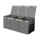 Foldable Toy Storage Organizer Box with Lid and Dividers