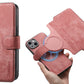 Magnetic Wallet Case for iPhone 17Series RFID Blocking Card Holder Phone Stand