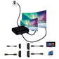 HDMI Splitter 1 In 2 Out Supports 4K 30Hz for TV Projector PS5 and Xbox Home Office