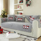 Christmas Sherpa Fleece Slipcover Protector Sofa Throw Cover Soft Thick Cozy Sofa Throw