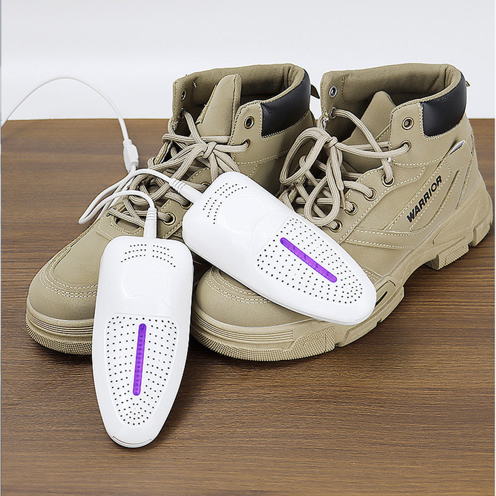 Portable USB Electric Shoe Dryer with Purple Light Sterilization