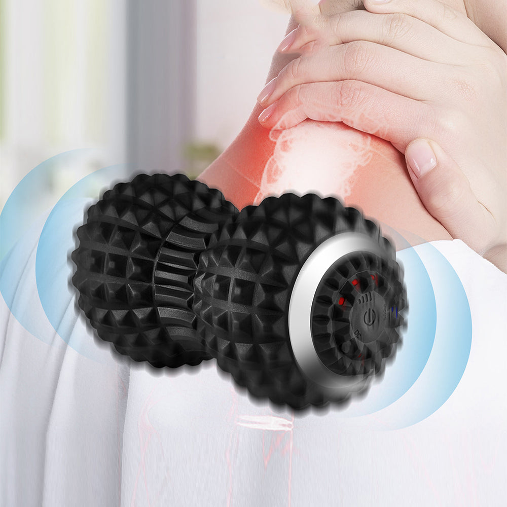 Rechargeable Massage Ball Vibrating Roller for Back Foot Muscle Pain Relief