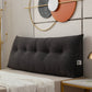 Headboard Pillow Triangle Backrest Wedge Cushion for Bed Sofa Dorm Room