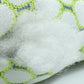 Square Ear Piercing Pillow for Side Sleepers with Central Ear Hole