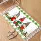Christmas Dwarf Woven Washable Rectangular Floor Mat Floor Rug