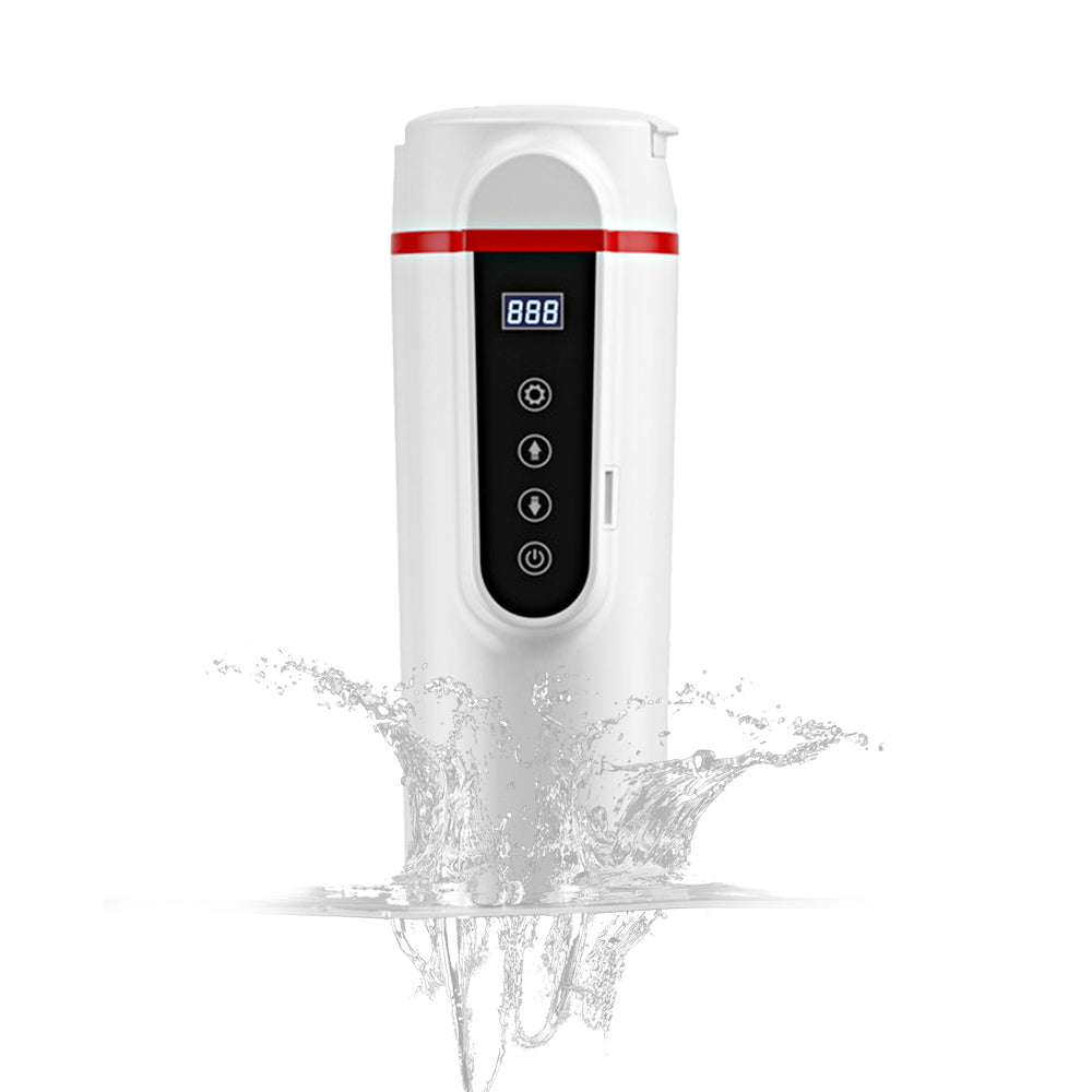 12V/24V Portable Water Boiler Heated Travel Mug Car Electric Kettle