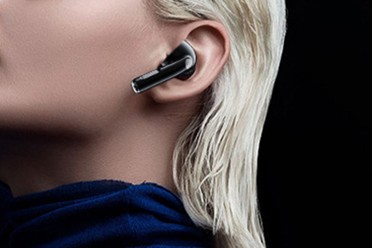 Wireless Earbuds Bluetooth 5.4 Earbuds with Touch Screen Noise Cancelling Headphones