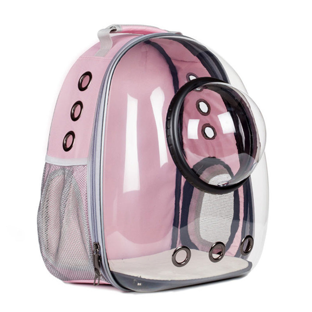 Space Capsule Pet Carrier Backpack with Clear Window for Cats and Dogs