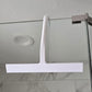 Silicone Squeegee with Built in Hook for Bathroom Glass Mirror Window Car