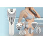 7 in 1 Epilator Hair Removal for Women Face Massage and Body Exfoliator
