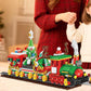 Advent Calendar Countdown Christmas Train Building Blocks Set Christmas Toy