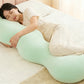 Ergonomic Wave Long Body Pillow for Side Sleepers Leg Support Sleeping Pillow