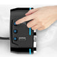 3 Way 12V Car Cigarette Lighter Splitter Dual USB Charger Digital Display