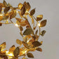 2M 20LEDs Golden Leaves String Lights for Home Xmas Wedding Decor