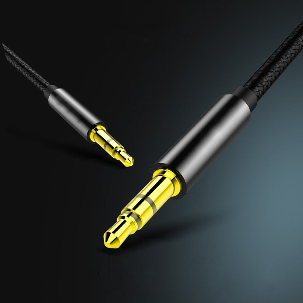 4 Pack 3.5mm AUX Audio Cables for Phones Computers Speakers