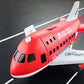 Kids Transformable Airplane Transport Playset Transformable Storage Plane Toy