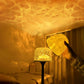 Shower Lamp Waterproof Bathroom Lamp with 16 Colour Ocean Wave Projector