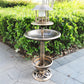 Three in One Solar Bird Bath Feeder