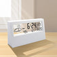 Digital Desktop Clock with Temperature Humidity Display-Transparent