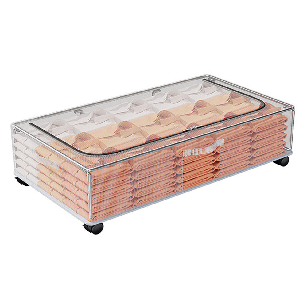 Under Bed Storage Containers With Wheels Under Bed Storage Drawers For Shoes Blankets Clothes