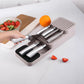 Storage Rack Knife Block Organizer Kitchen Knives Holder Countertop or Drawer Use