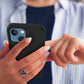 Mobile Phone Case Slide Cover Credit Card Slot Holder Cover For iPhone 13 Pro