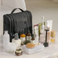 Travel Toiletry Makeup Bag with Expandable Compartments