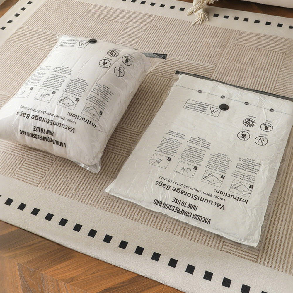 12Pcs Vacuum Storage Bags Set with Electric Pump for Luggage Travel Home Organizer