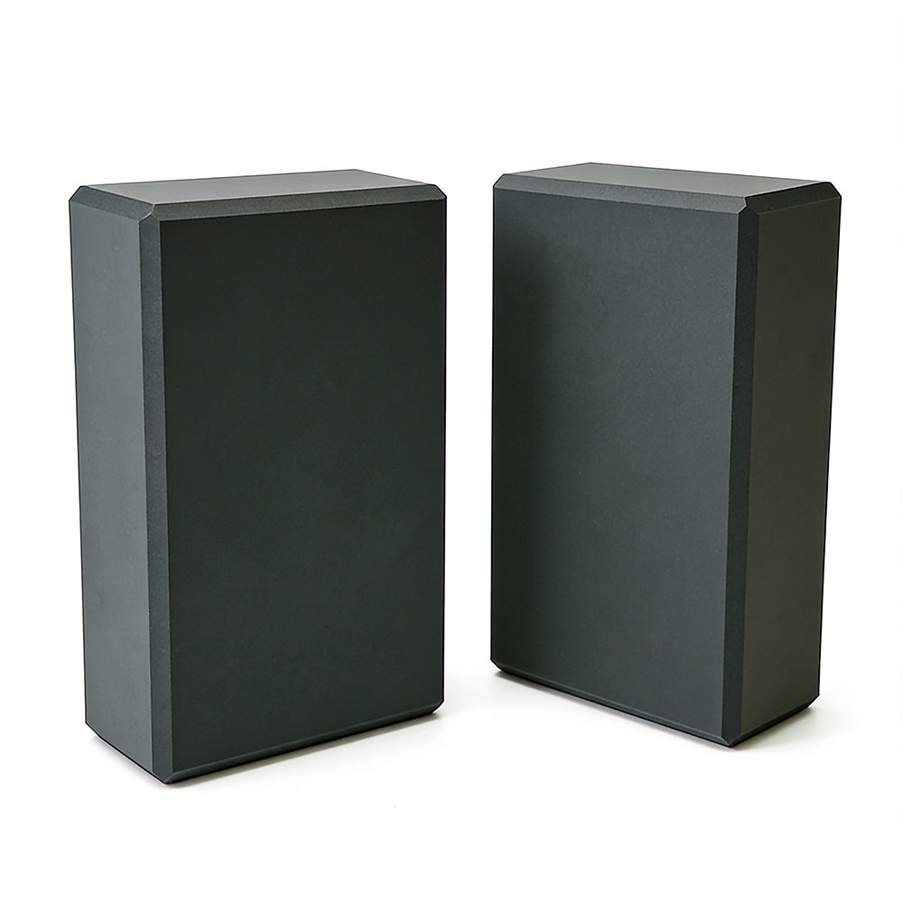2 Pcs High Density EVA Yoga Block for Gym Pilates Dance