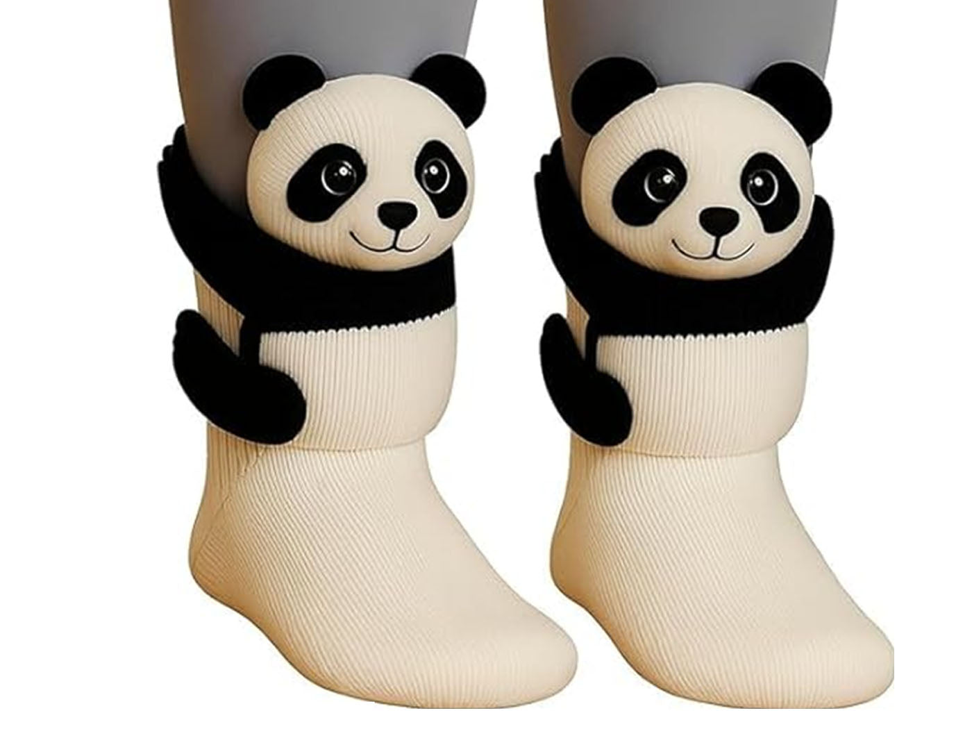 Funny 3D Knitted Animal Socks Adorable Christmas Gift