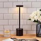 Three Color Rechargeable Touch Cordless Table Lamp for Dining Room