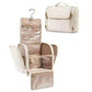 Travel Makeup Bag with Hanging Hook Large Capacity