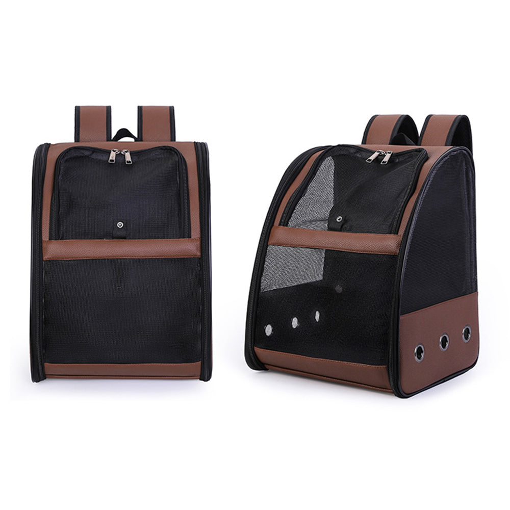 Pet Bird Carrier Backpack with Standing Perch