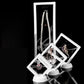 8Pcs 3D Floating Frame Display Cases