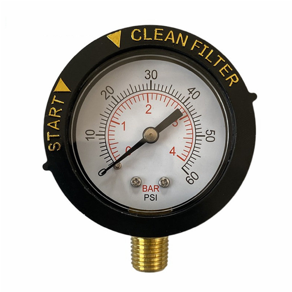 0-60 Psi Pool Filter Pressure Gauge for Swimming Water Pump Spa Aquarium Pressure Test