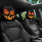 2 Pack Horror Face Car Headrest Covers for Halloween Parties and Pranks