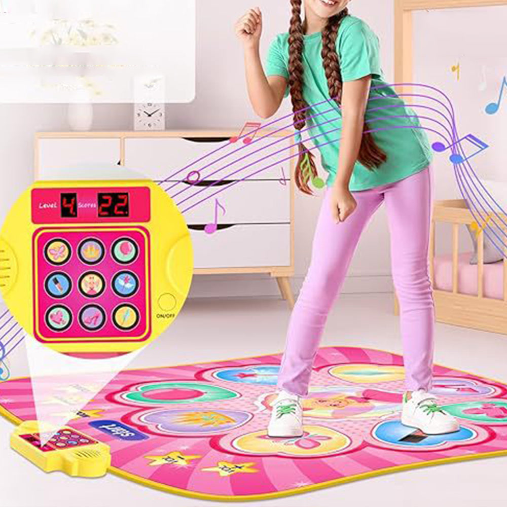 Electronic Music Dance Game Mat Toys with 8 Game Stages