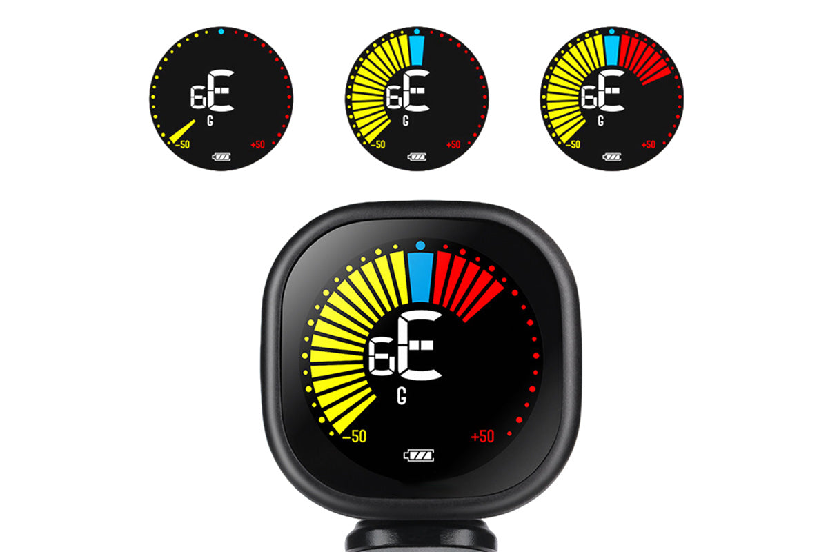 Rechargeable Automatic Clip-On Guitar Tuner for Guitar Violin Ukulele