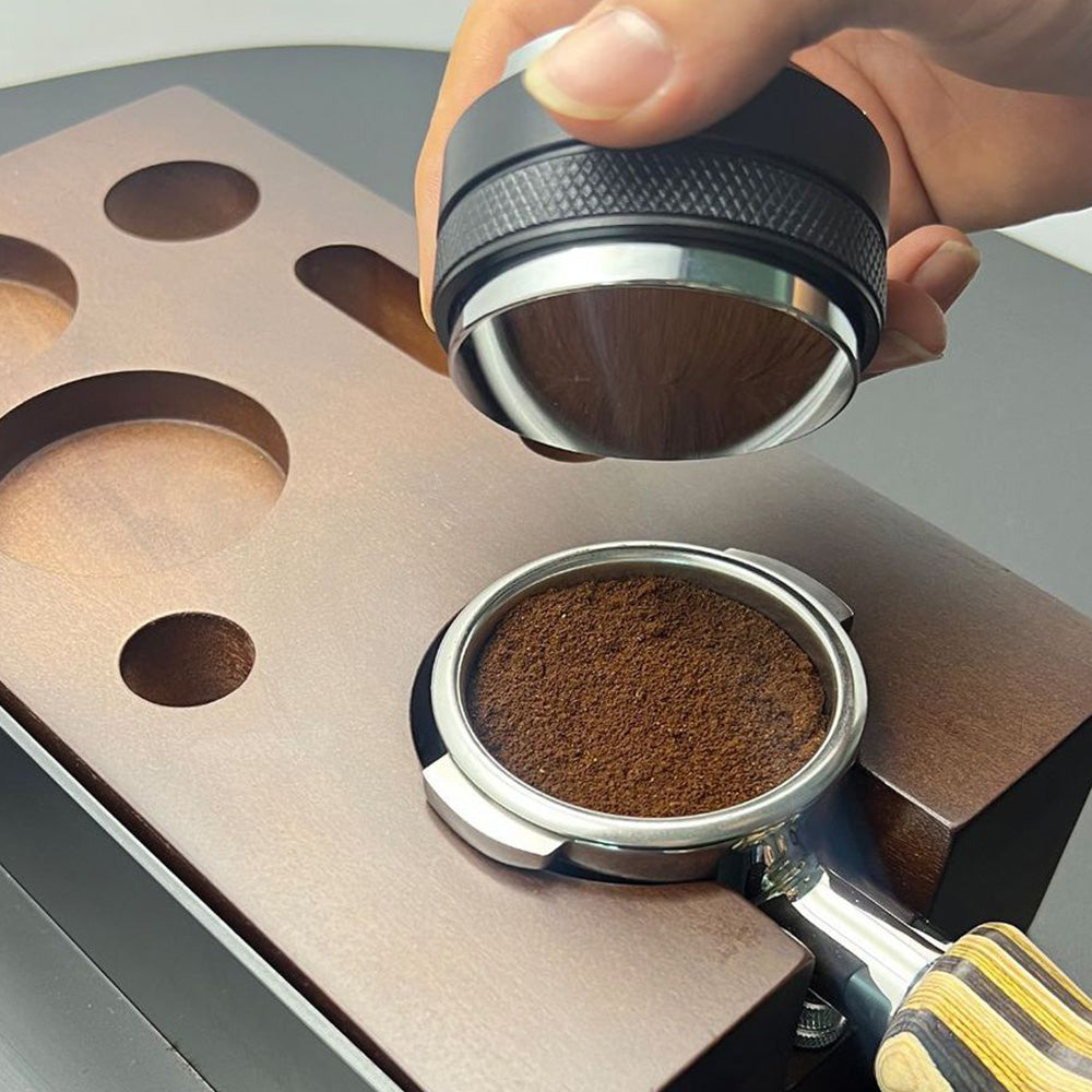 Dual-Head Coffee Distributor Tamper Leveler Tool