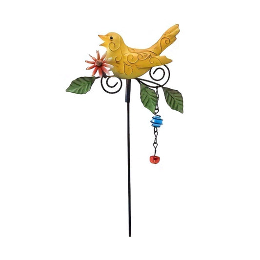 Metal Bird Garden Art Stake