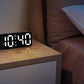 Small Digital Alarm Clock with 6 Dimmers and 5 Alarm Volumes for Bedrooms
