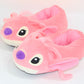 Lilo & Stitch Inspired Cartoon Plush Slippers for Kids