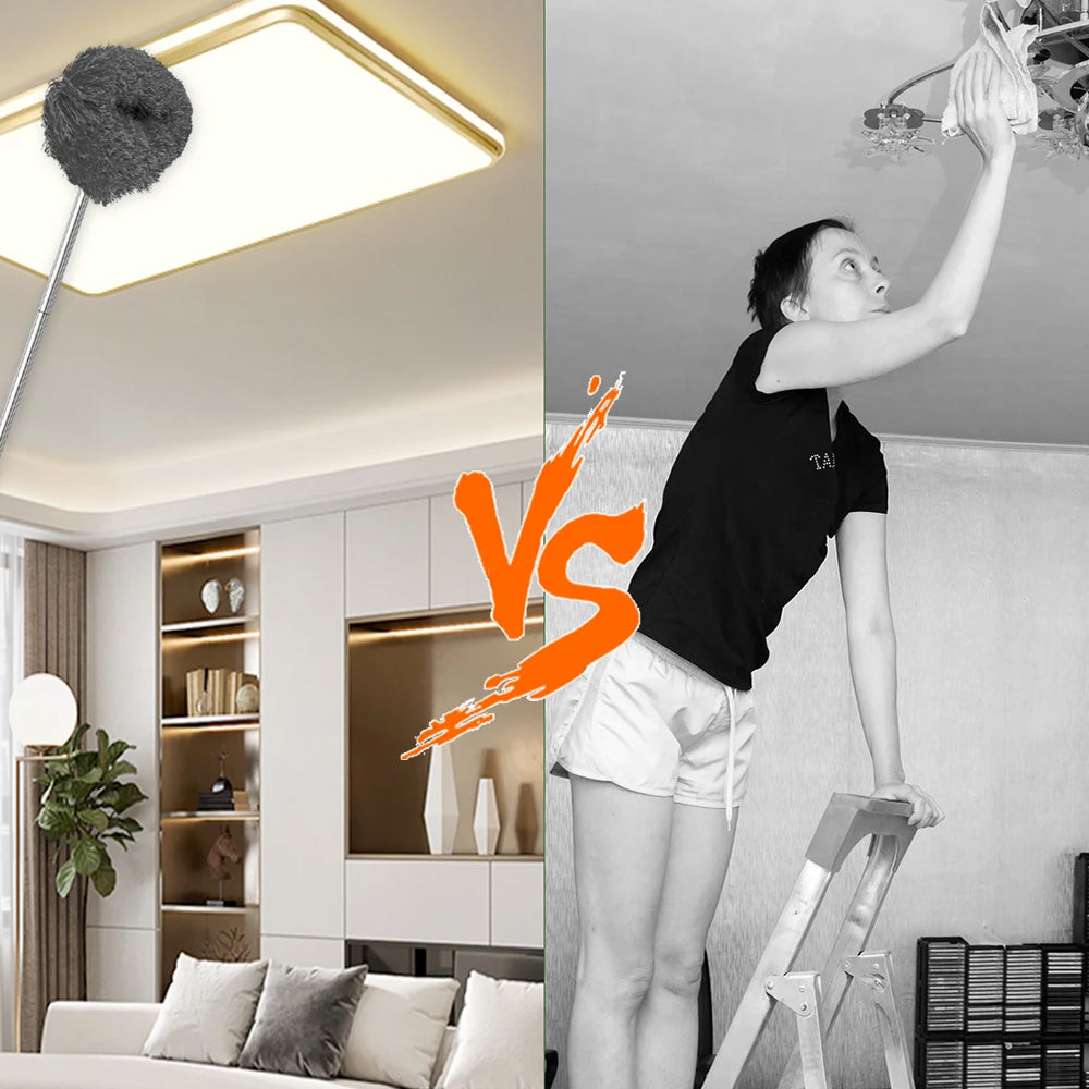 Detachable Handle Ceiling Fan Cleaner Duster
