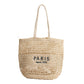 Women's Paper Woven Mesh Hollow Tote Shoulder Bag