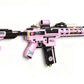 Cool Static Building Block Toy Gun No Shooting Building Blocks Gun Non-Firing Simulation Military Model DIY Assembly Toy