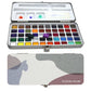 50 Colors Watercolour Paint Set with Brushes for Artists and Hobbyists